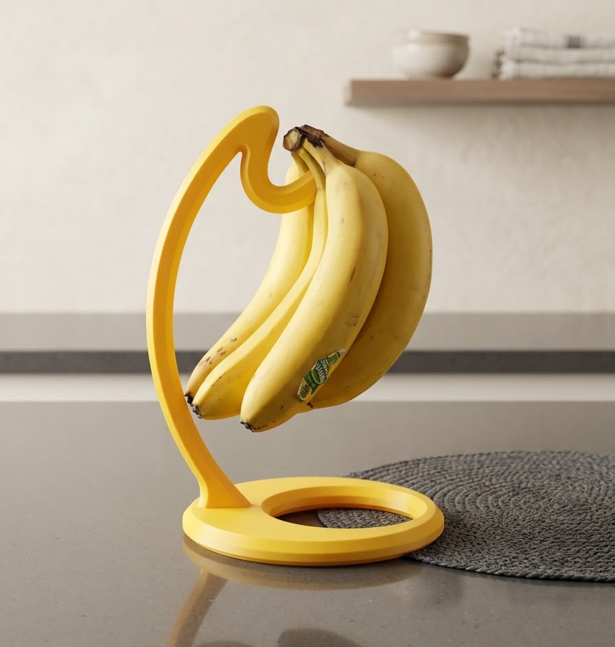 Porta-Banana Decorativo em Impressão 3D - Imagem 5