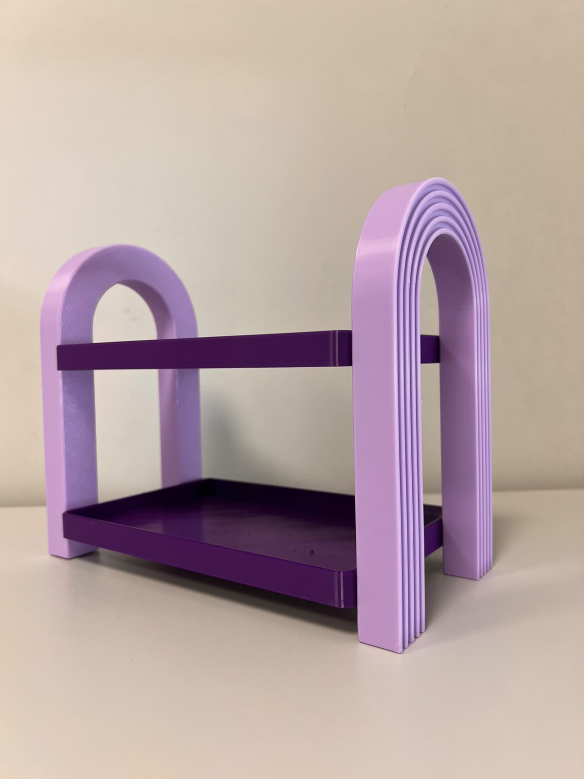 Organizador Criativo de Mesa 2 Andares - Imagem 3