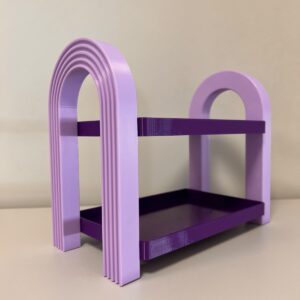 Organizador Criativo de Mesa 2 Andares