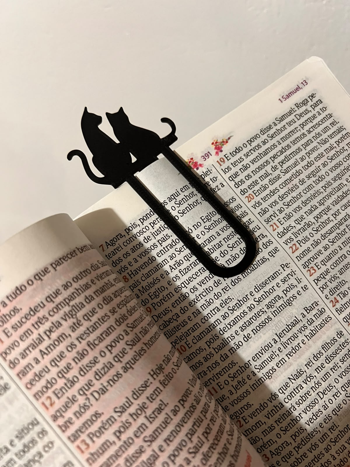 Kit 03 Marcadores De Páginas Gatinho Para Livros - Revistas - Apostilas - Imagem 2