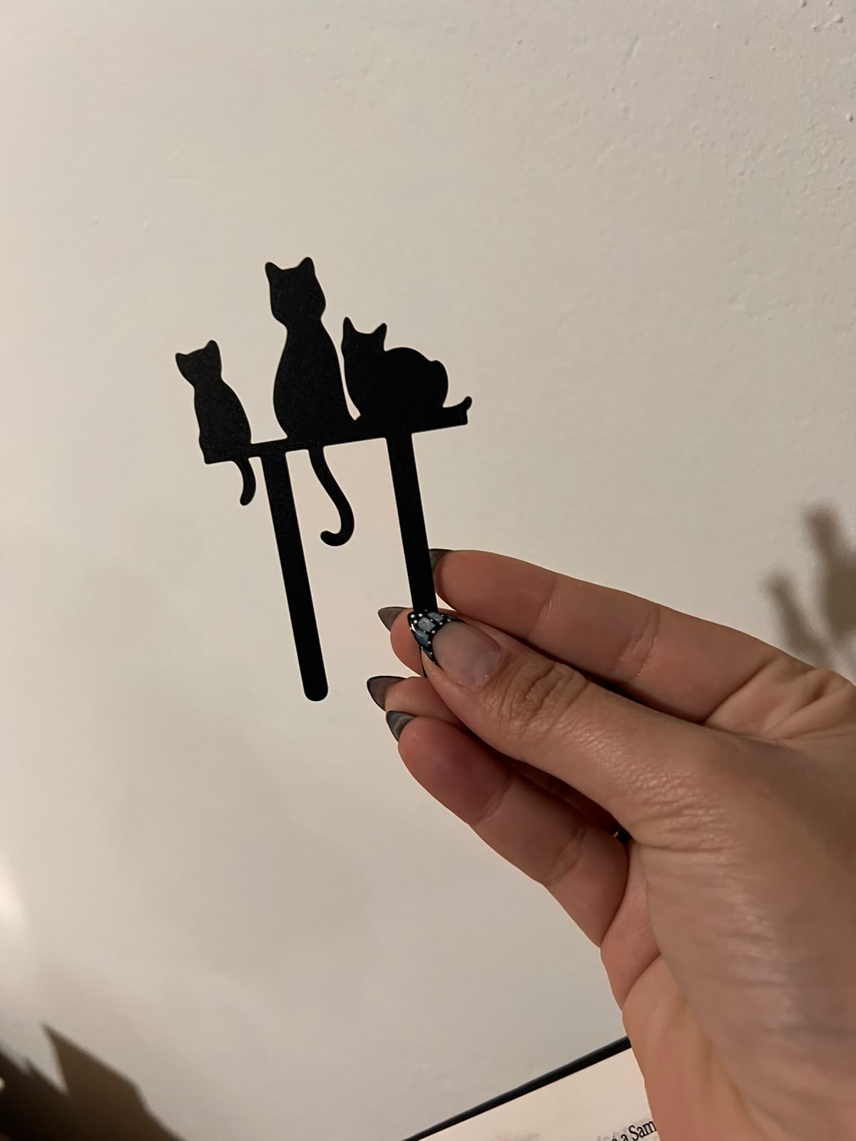 Kit 03 Marcadores De Páginas Gatinho Para Livros - Revistas - Apostilas - Imagem 4