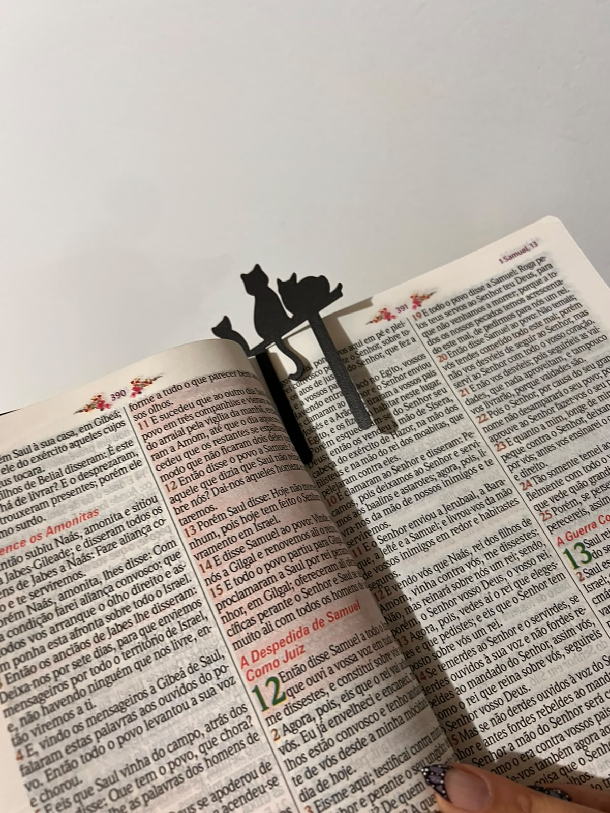 Kit 03 Marcadores De Páginas Gatinho Para Livros - Revistas - Apostilas - Imagem 7
